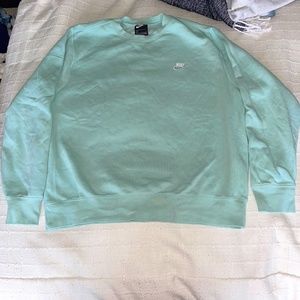 Light green Nike sweatshirt